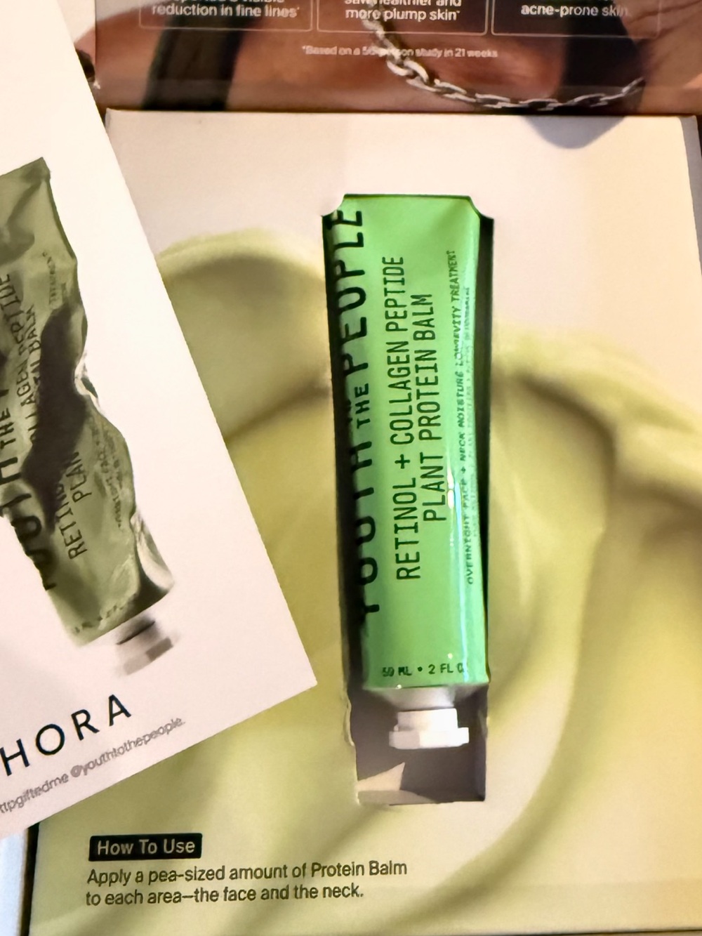 YTTP Retinol + Collagen Peptide Plant Protein Balm
